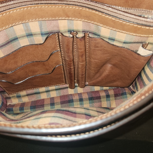 A.D. Firenze Handmade Leather Crossbody Satchel - Picture 6 of 12